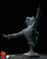 Chun Li Bust 3D-printed model